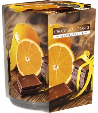 Cosy & Trendy Geurkaars in glas - Chocolate/Orange