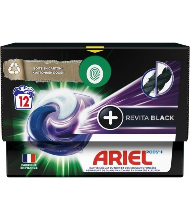 Ariel All-in-1 Pods - 12 stuks - Revita Black