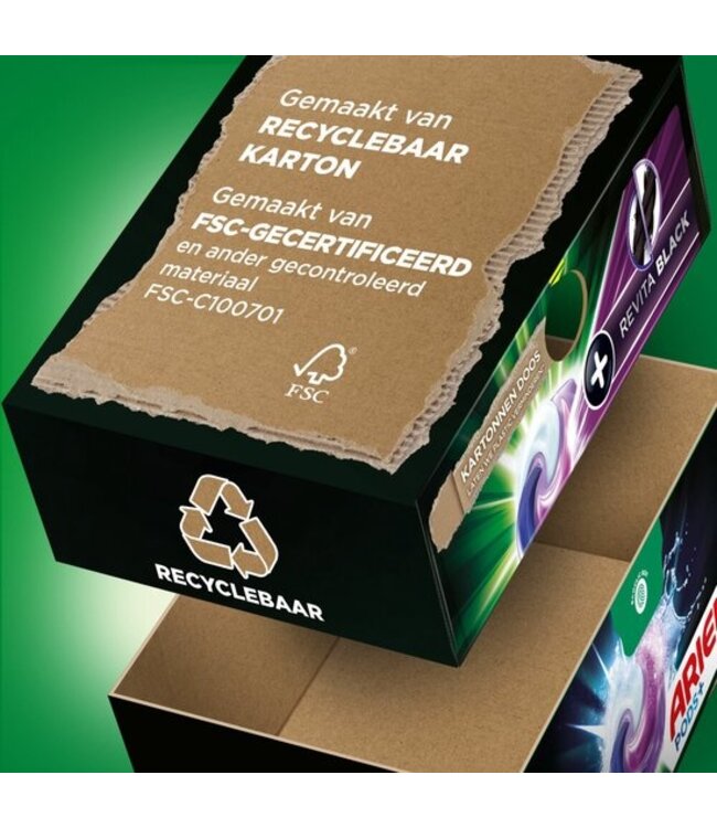 Ariel All-in-1 Pods - 12 stuks - Revita Black