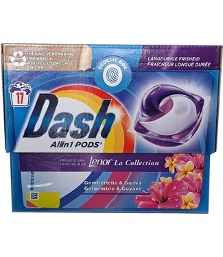 Dash All in 1 Pods - 17 stuks - Lenor Gemberlelie & Guava