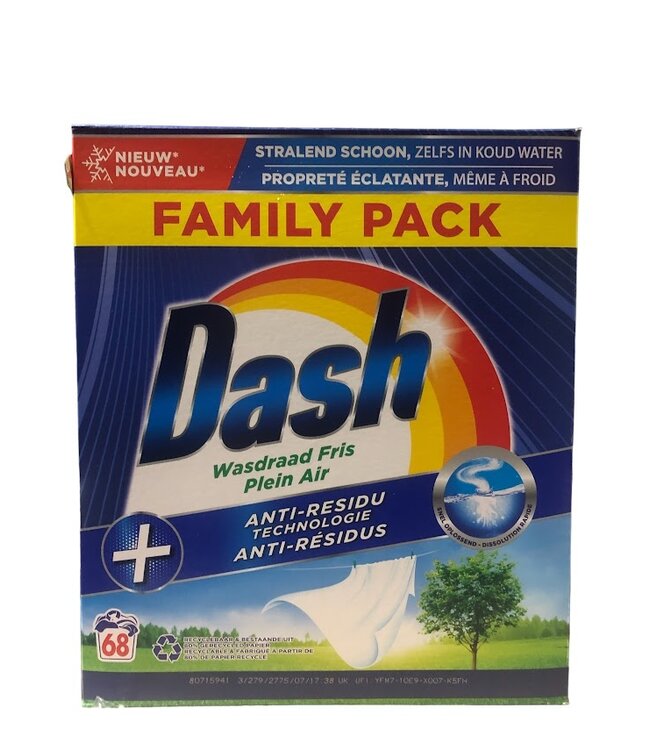 Dash Waspoeder - 4.42kg  - Wasdraad fris