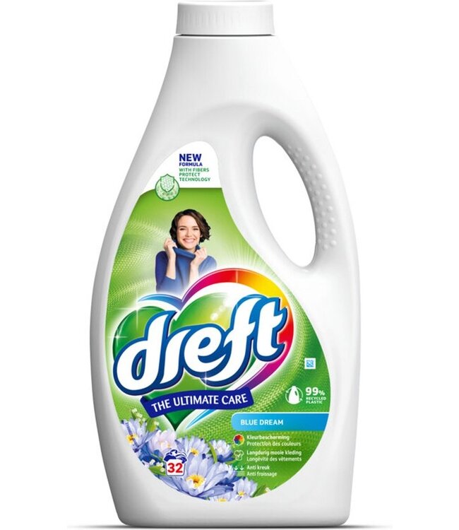Dreft Vloeibaar Wasmiddel - 1,4L - Blue Dream