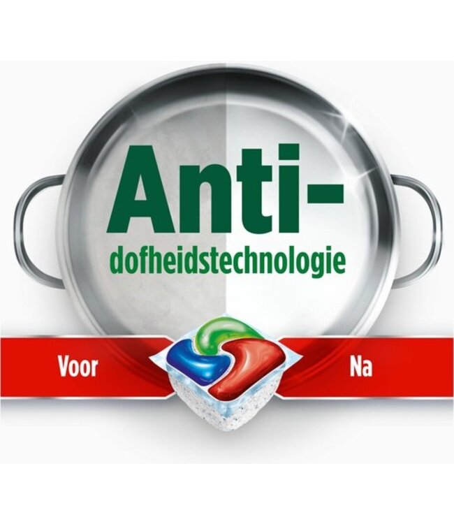 Dreft Platinum Plus All In One Vaatwastabletten - 16 stuks -  Original