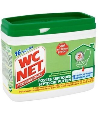 WC NET Professional Activator septische putten - 16 capsules