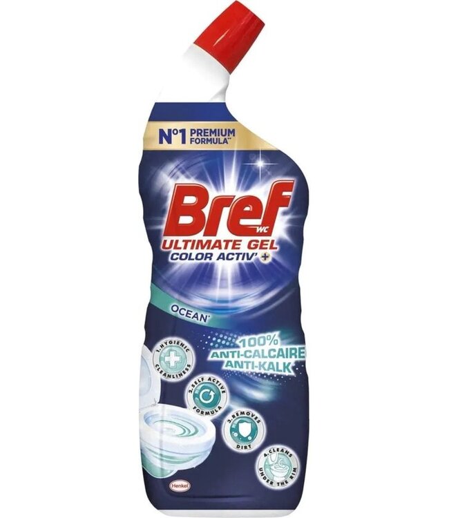 Bref WC gel - 700ml - Ultimate color active - Ocean