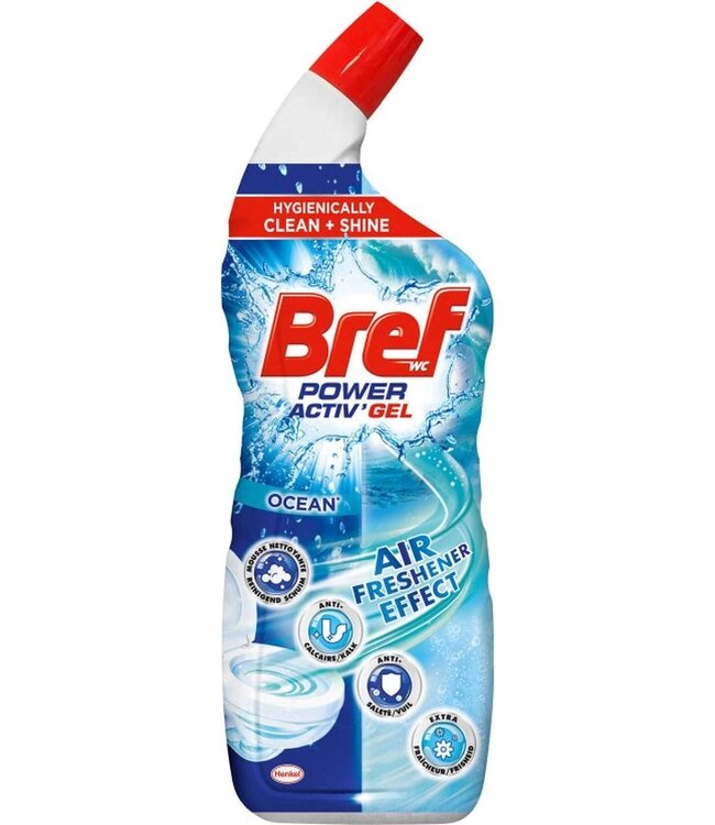 Bref WC gel - 700ml - Power active - Ocean