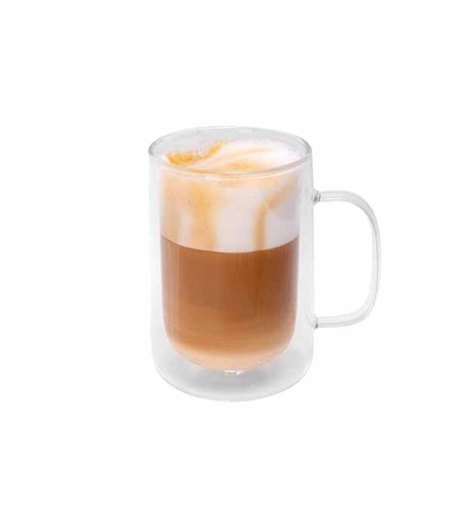 Cosy & Trendy Cafe Latte glas - set 2 - dubbelwandig - 300ml - Omagio