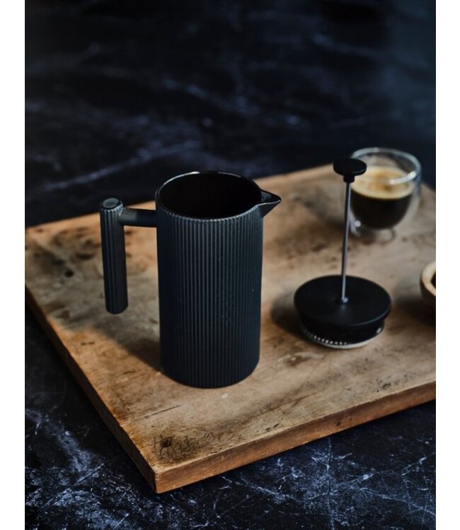 Cosy & Trendy Koffiemaker - donkergrijs - gietijzer - dia.9H20cm