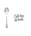 One message spoon Lepel - 15cm - Cold days, hot drinks