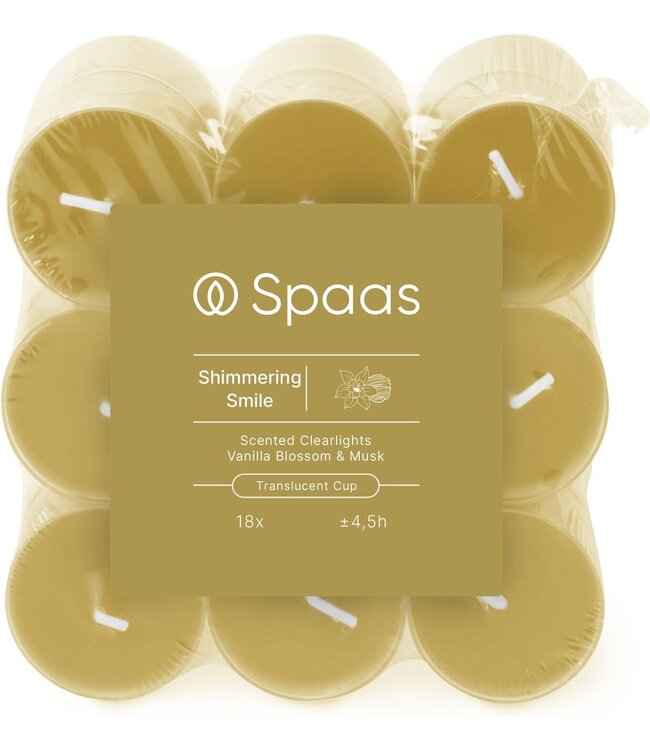 Spaas  Clearlights - 18 stuks - Shimmering Smile