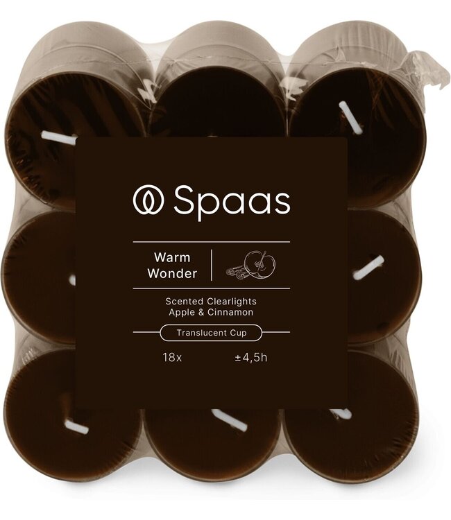 Spaas  Clearlights - 18 stuks - Warm Wonder