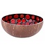 Noya Cocosbowl - Schaal/Kom kokosnoot - dia.14cm - Red Pearl