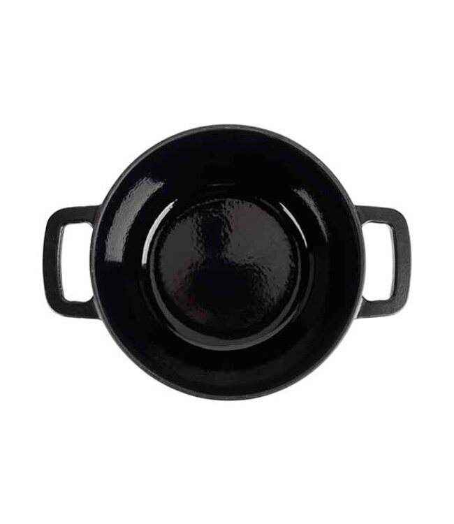 Cosy & Trendy Gietijzeren Kookpot - dia.20H10,5cm - 2,7L - Zwart