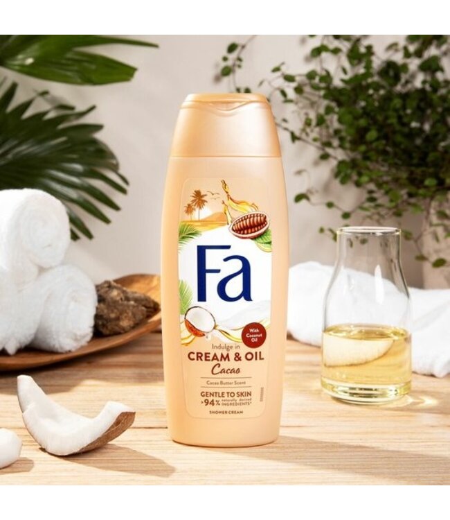 Fa Douchegel - 250ml - Cream & Oil Cacao