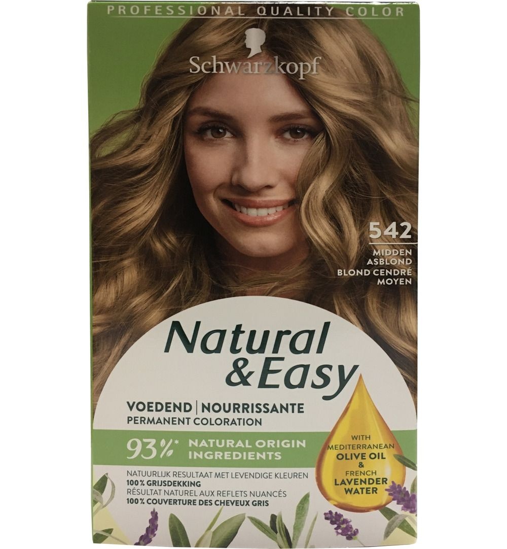 Schwarzkopf Haarkleuring Natural Easy Midden Asblond SuperSoldi schwarzkopf-haarkleuring-natural-easy-midden-asblond-supersoldi