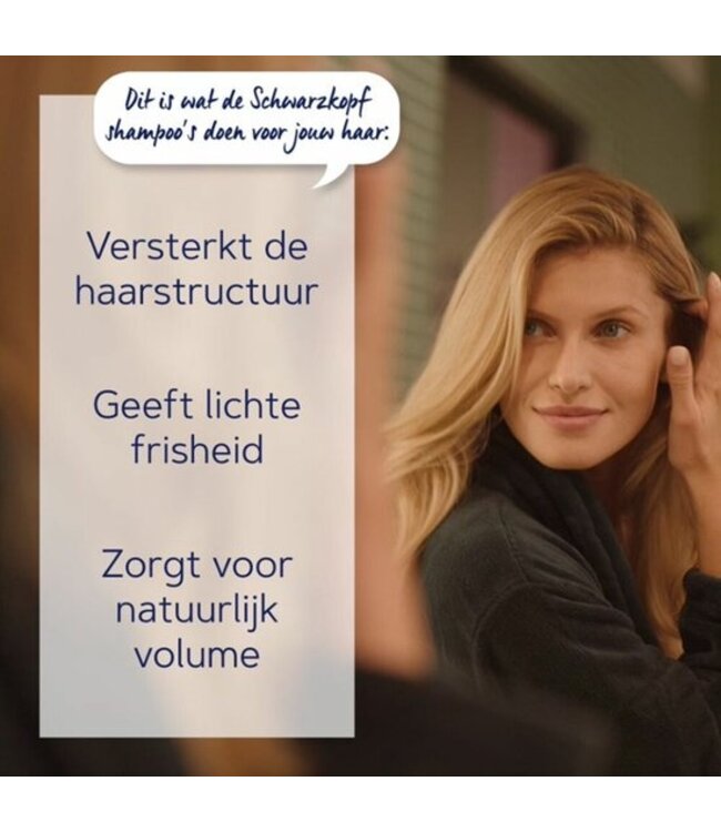 Schwarzkopf Shampoo - 400ml - 7 kruiden