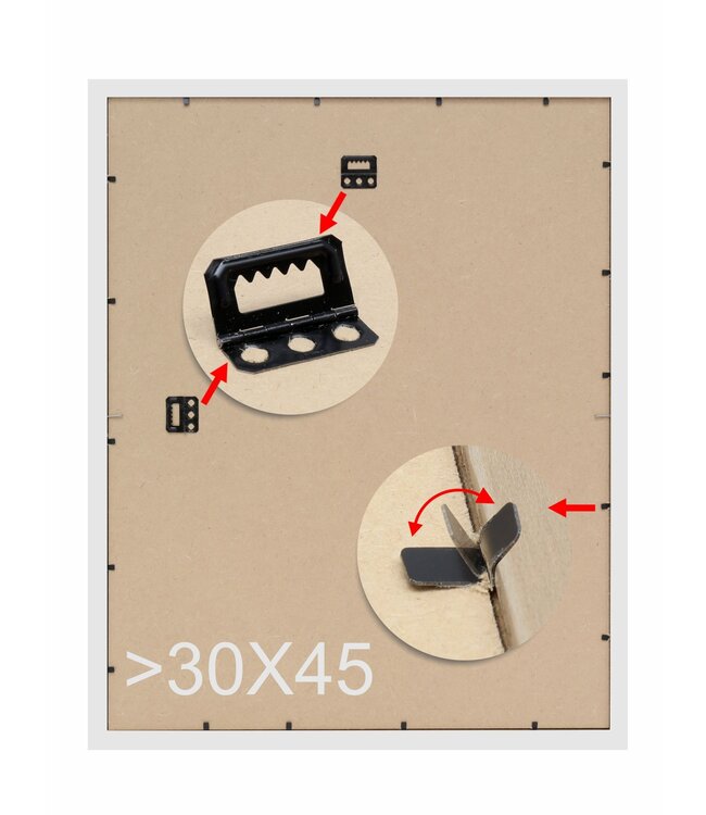 De Knudt Frames Houten fotolijst in goudkleur 15x20cm