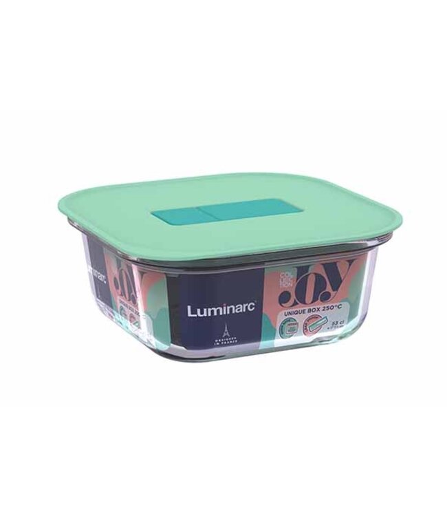 Luminarc Bewaardoos Unique - 53cl - vierkant