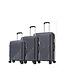 Royalty Rolls Kofferset - 3 delig - donkergrijs - expandable