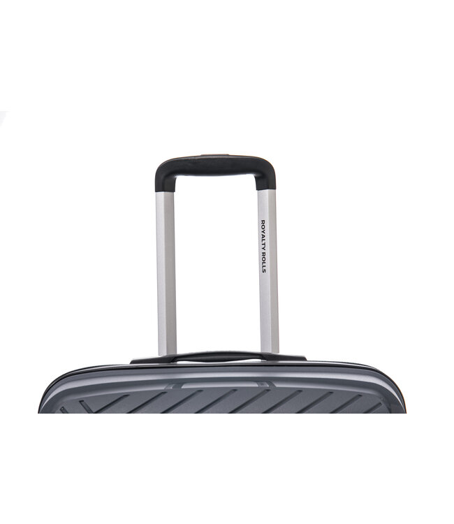 Royalty Rolls Kofferset - 3 delig - donkergrijs - expandable