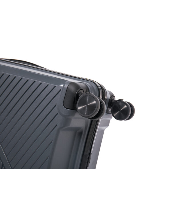 Royalty Rolls Kofferset - 3 delig - donkergrijs - expandable