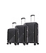 Royalty Rolls Kofferset - 3 delig - zwart - expandable