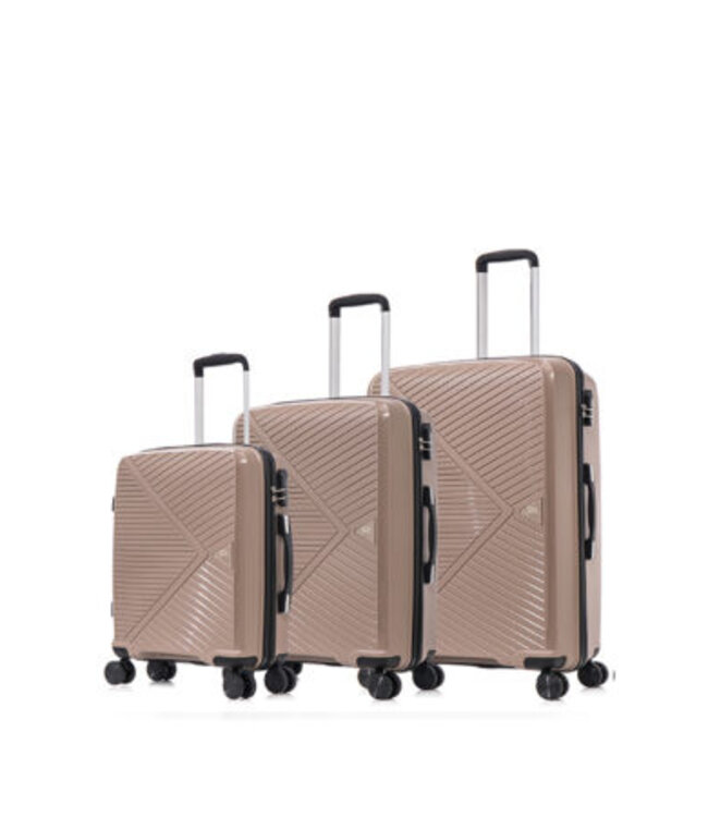 Royalty Rolls Kofferset - 3 delig - rose gold - expandable