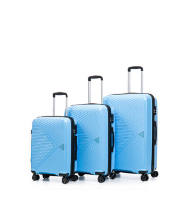 Royalty Rolls Kofferset - 3 delig - new blauw - expandable