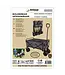 Benson Opvouwbare bolderkar - extra brede wielen - 100 kg laadvermogen - zwart