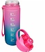 Benson Drinkfles 750 ml - Blauw/Roze - Met Zeef en Draaglus