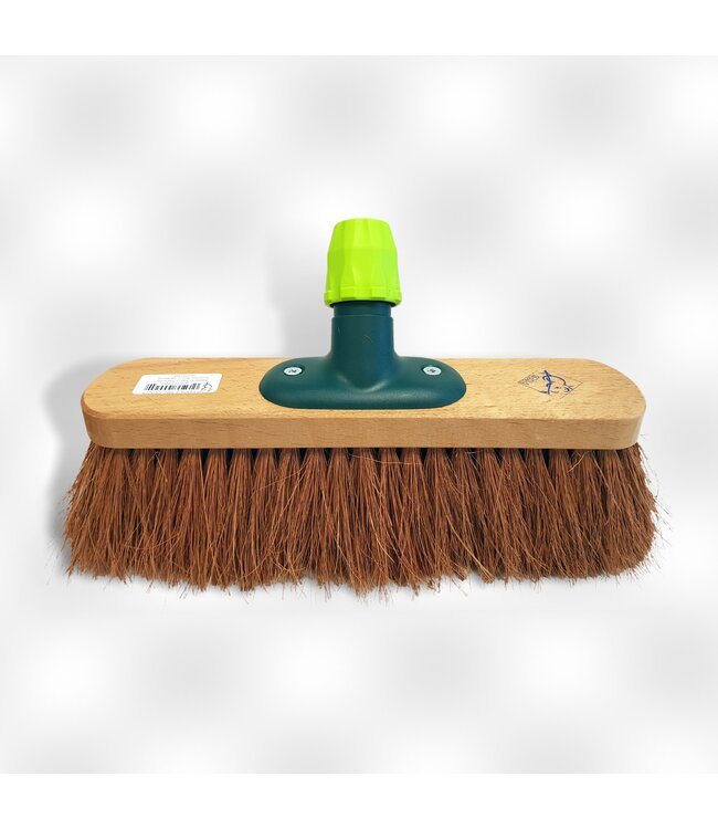 Veegborstel Kokos 30 cm met steelhouder