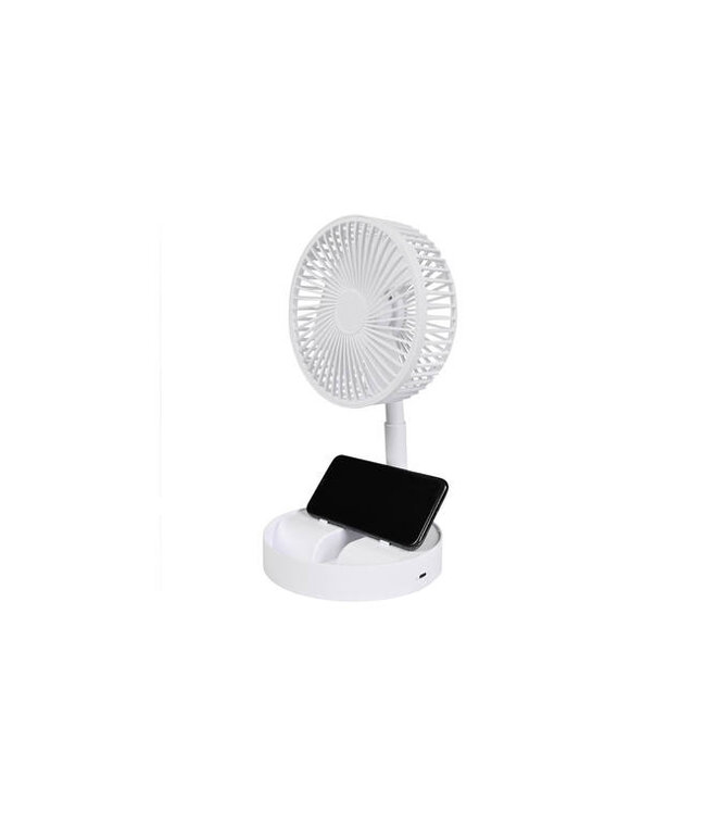 Benson Ventilator - opvouwbaar en oplaadbaar - wit