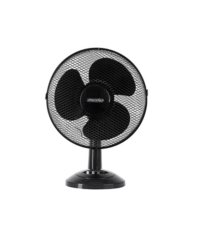 Mesko Ventilator - tafelmodel - dia.30cm - zwart