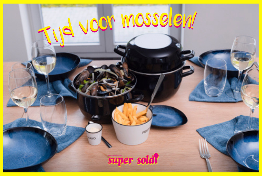 Tijd voor mosselen!