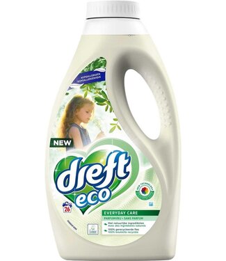 Dreft Wasmiddel - 1,43L - Eco Parfumvrij