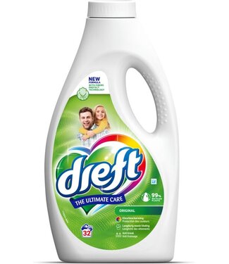 Dreft Wasmiddel - 1,44L - Ultimate care - Original