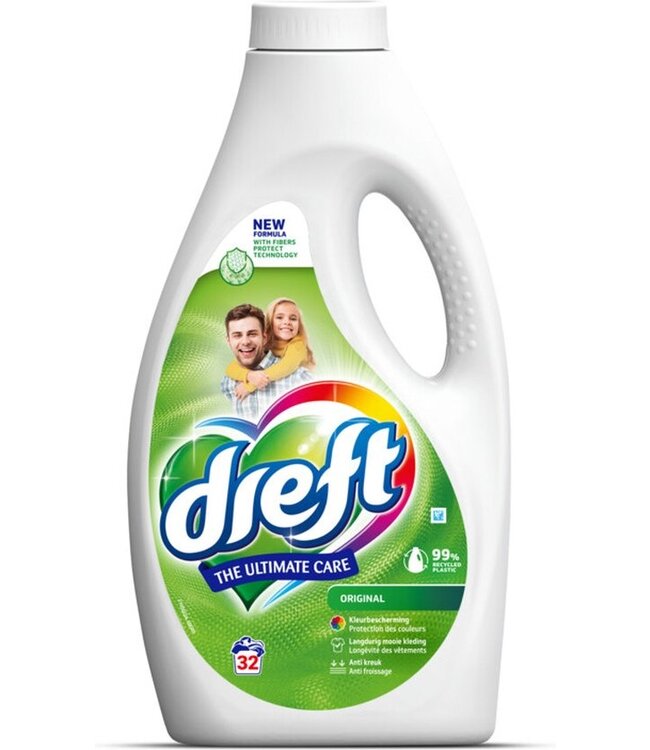 Dreft Wasmiddel - 1,44L - Ultimate care - Original