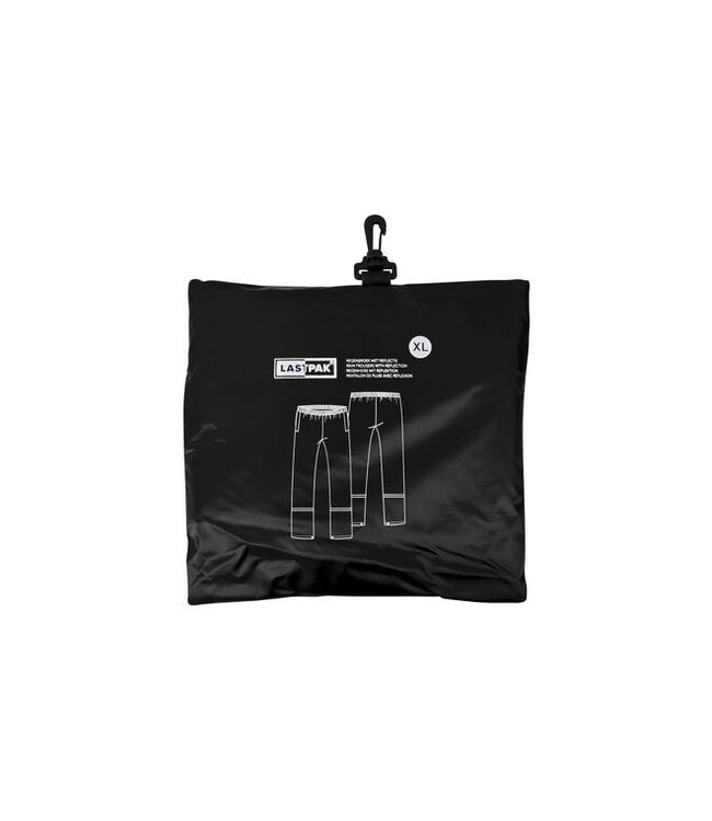 Benson Regenbroek - met reflectie - zwart - XL