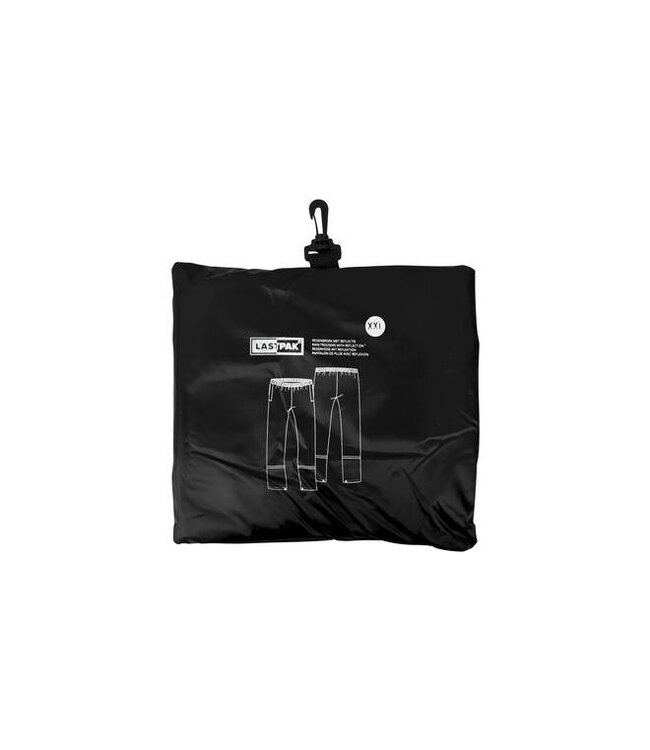 Benson Regenbroek - met reflectie - zwart - XXL