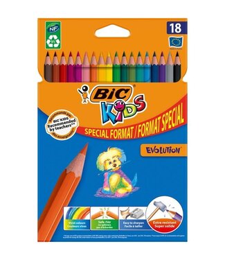 Bic Kleurpotloden - 18 stuks