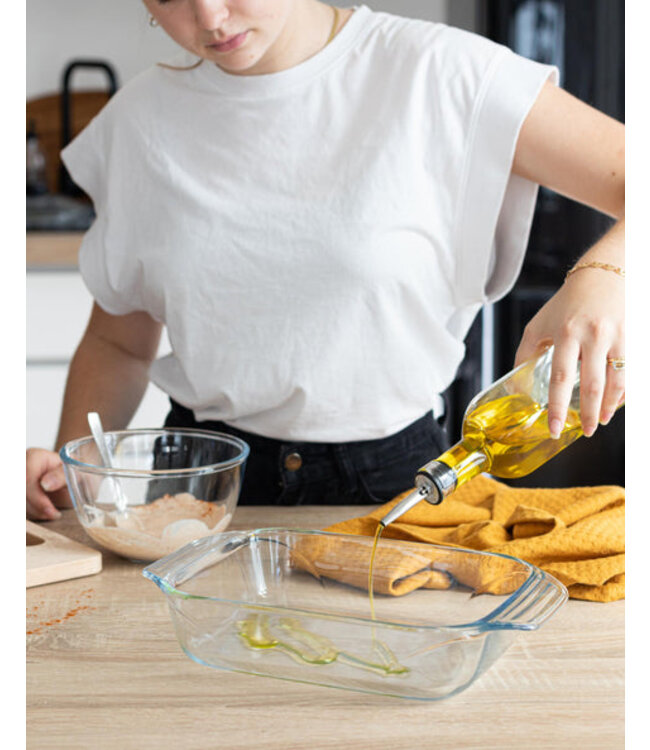 Pyrex Ovenschotel - 1,4L + 3L - rechthoekig