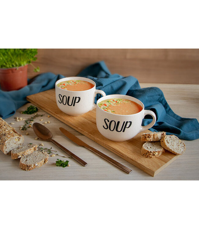 Cosy & Trendy Beker - Soup - 51cl - dia.11H8,5cm - cream