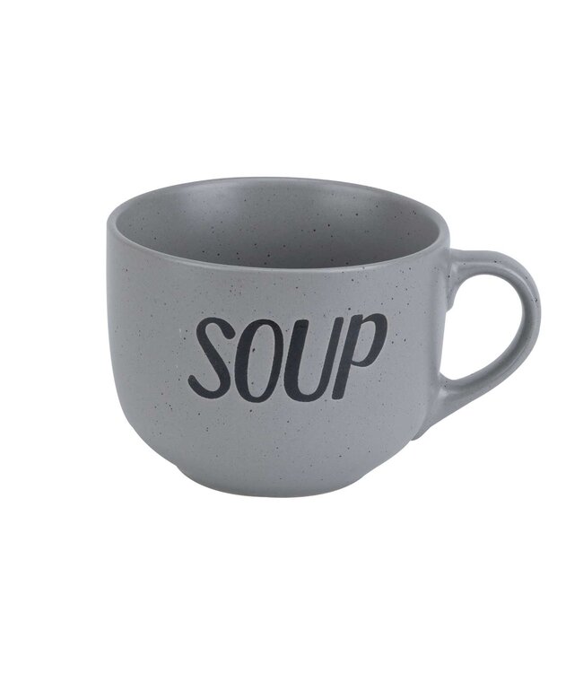 Cosy & Trendy Beker - Soup - 51cl - dia.11H8,5cm - Grey