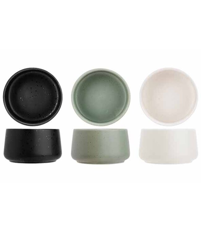 Cosy & Trendy Aperoset - 4 delig - serveerplank met 3 kommetjes