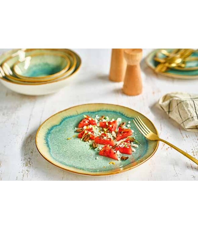 Cosy & Trendy Plat bord - dia.28H2,8cm - Cobalt