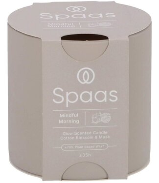 Spaas  Geurkaars in glas - Glow - Mindful Morning