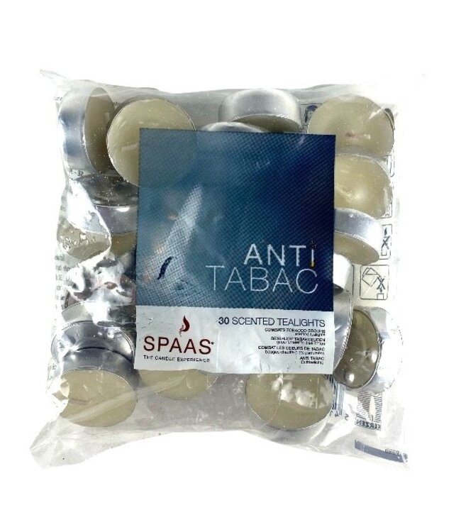 Spaas  Geurtheelicht x30 Anti-tabak