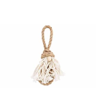 Cosy @ Home Santa Hanger aan Touw – Jute 25 cm