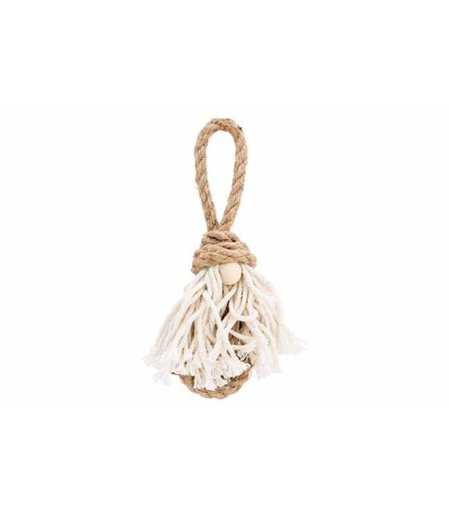 Cosy @ Home Santa Hanger aan Touw – Jute 25 cm