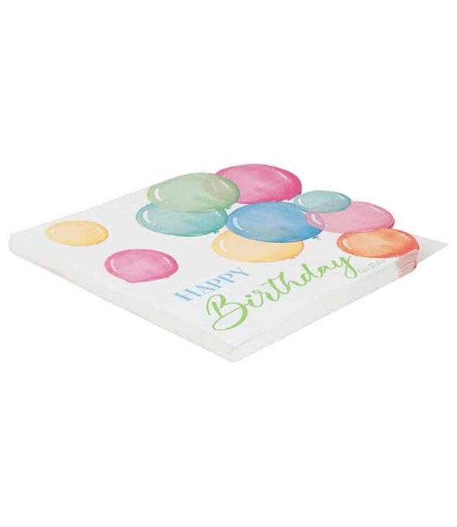 Cosy & Trendy Verjaardagsservetten Ballonnen – Set 16